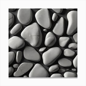 Pebbles 6 Canvas Print