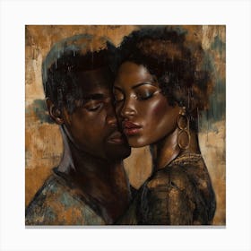 Echantedeasel 93450 African American Black Love Stylize 975 7dec6b48 50bd 4520 B69c F585ac295f67 Canvas Print