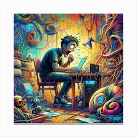 Psychedelic Art 26 Canvas Print