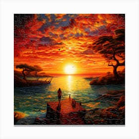 Sunset 4 Canvas Print