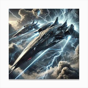 Tempest Cruisers Stratospheric Sovereigns Canvas Print