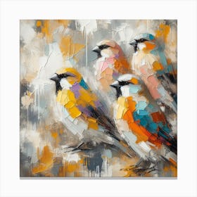 Canaries 3 Canvas Print