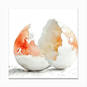 Egg Painting Canvas Print