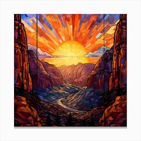 Grand Canyon Sunrise 1 Canvas Print