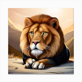 Lioness Canvas Print