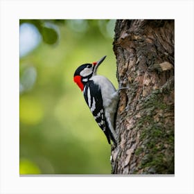 Woodpecker 1 Canvas Print