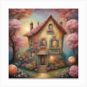 Fairytale House Canvas Print