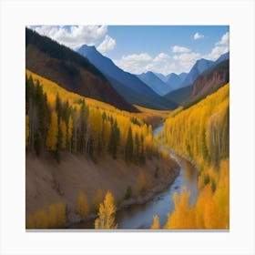 Autumn In Colorado 1 Canvas Print