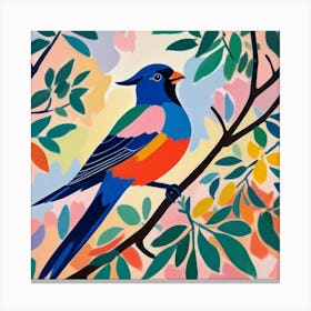 Bird On A Branch Style Henri Matisse Art Print 2 Canvas Print