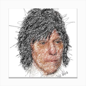 Jeff Beck Canvas Print