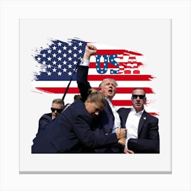 Trump Vs Trump Canvas Print