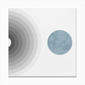 Circle And A Circle Canvas Print