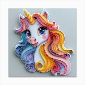 Unicorn 509 Canvas Print