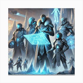 Faction Leaders Ice Serpent Allies Stampe su tela