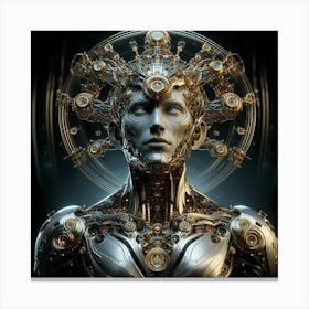 Robot Woman 3 Canvas Print