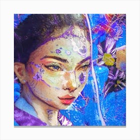 Asian Girl Canvas Print