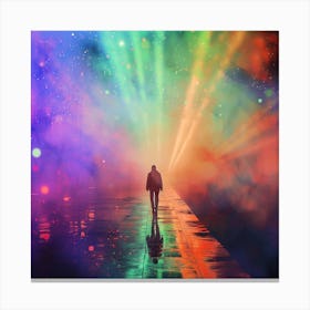 Rainbow Light Canvas Print