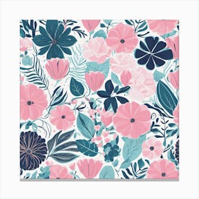 Floral Pattern 5 Canvas Print