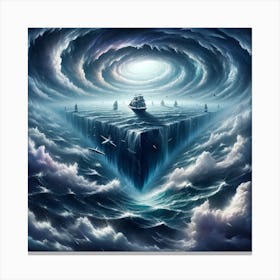 Bermuda Triangle Canvas Print