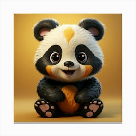 Panda Bear 18 Canvas Print