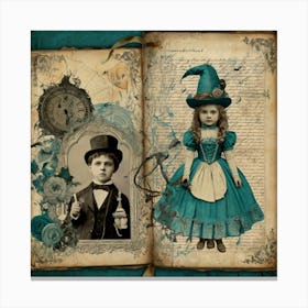 Alice In Wonderland Canvas Print