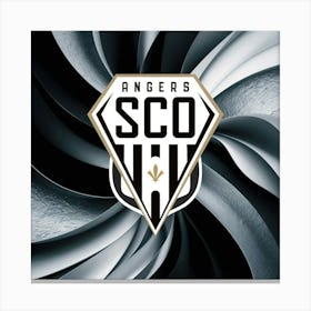 Angers SCO Logo Wall Arts 11 Canvas Print