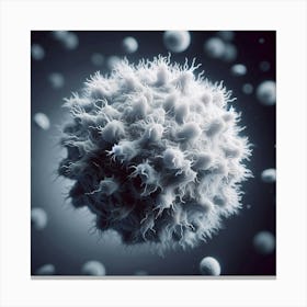 Swine Flu Virus Canvas Print