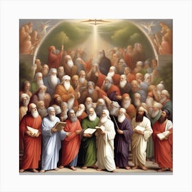 Throne Of Jesus Canvas Print