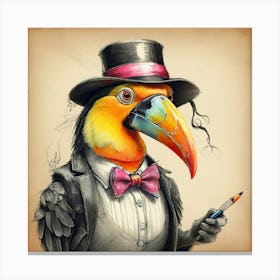 Toucan 48 Canvas Print