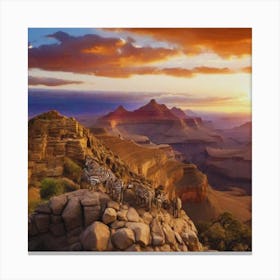 Grand Canyon Sunset Canvas Print