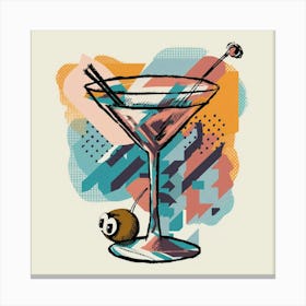 A Vibrant Abstract Martini Artwork Illustration Fe 4c7d Zktkwtffjvjdbjdw Ziv Yxymr2cgjfcipqlsma Canvas Print