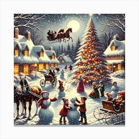 Bring the Magic of Christmas Canvas Print