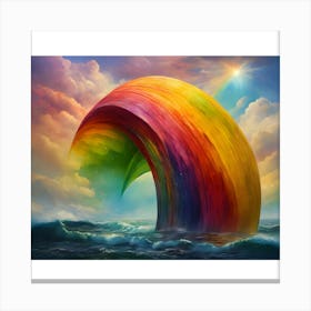 Rainbow In The Sky 1 Canvas Print