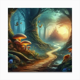 Fairytale Forest Canvas Print