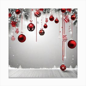 Christmas Background 3 Canvas Print