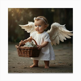 Angel Baby 2 Canvas Print