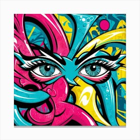 Graffiti Art Canvas Print