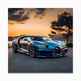 Bugatti Chiron 1 Canvas Print