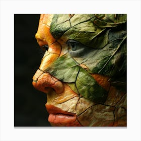 Woman Natural Canvas Print