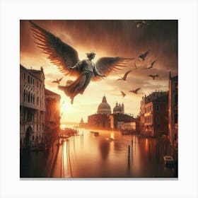 Angel Of Venice Canvas Print