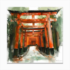 Fushigi Gate 3 Canvas Print