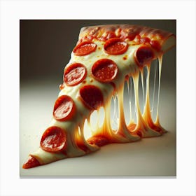 Slice Of Pizza Canvas Print