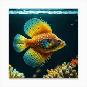 Flamingo Fish Canvas Print