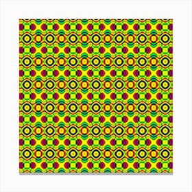 Background Pattern Geometrical Canvas Print