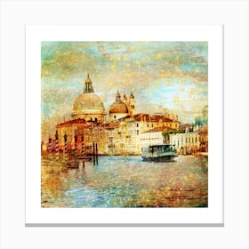 Venice.art. Canvas Print