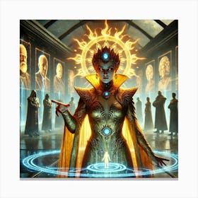 Queen Sorath Manipulative Charisma Canvas Print