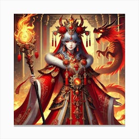 Priestess Kaida Converted Canvas Print