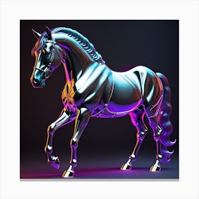 Reflective Stallion 1 Canvas Print