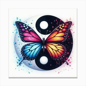 Yin Yang Butterfly Toile