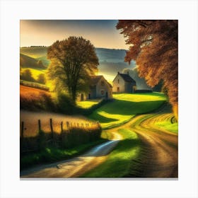 Country Road 15 Canvas Print